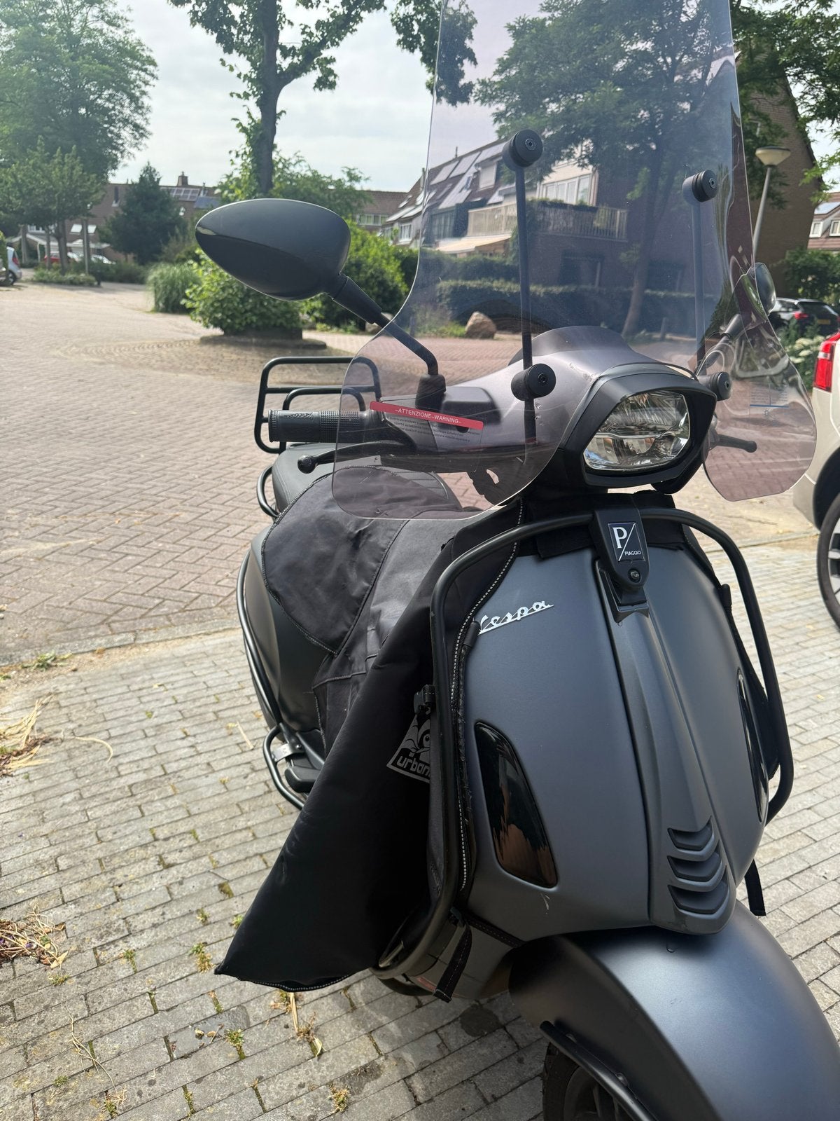 Vespa Sprint Mat grijs - Goed Onderhouden Scooter, Fietsen en Brommers, Scooters | Vespa, Gebruikt, Maximaal 45 km/u, Vespa S