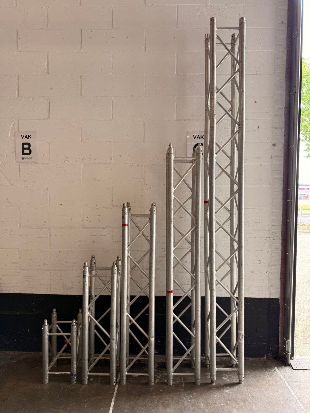 Eurotruss FD34 diverse lengtes met beschadigingen, Muziek en Instrumenten, Ophalen, Gebruikt, Licht