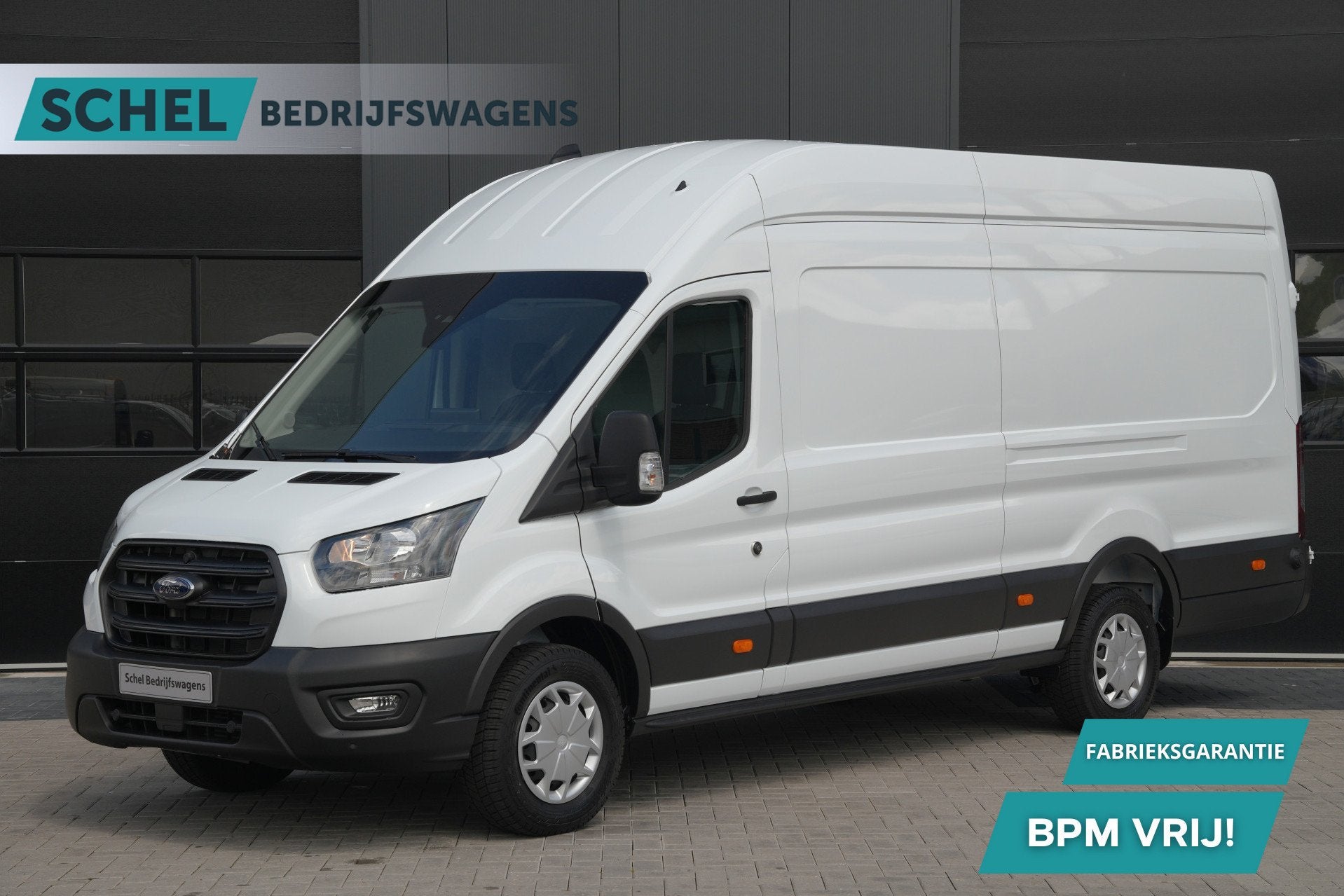 Ford Transit 350 2.0 TDCI L4H3 Trend RWD 130pk - Navi - PDC, 1995 cc, 4 cilinders, Wit, Bedrijf