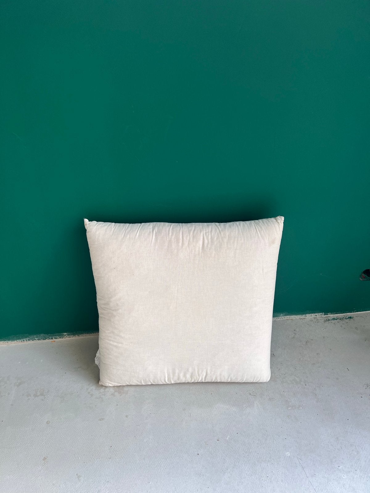 Groot IKEA Kussen - Comfortabel en Stijlvol, Gebruikt, Inclusief binnenkussen, Wit, IKEA