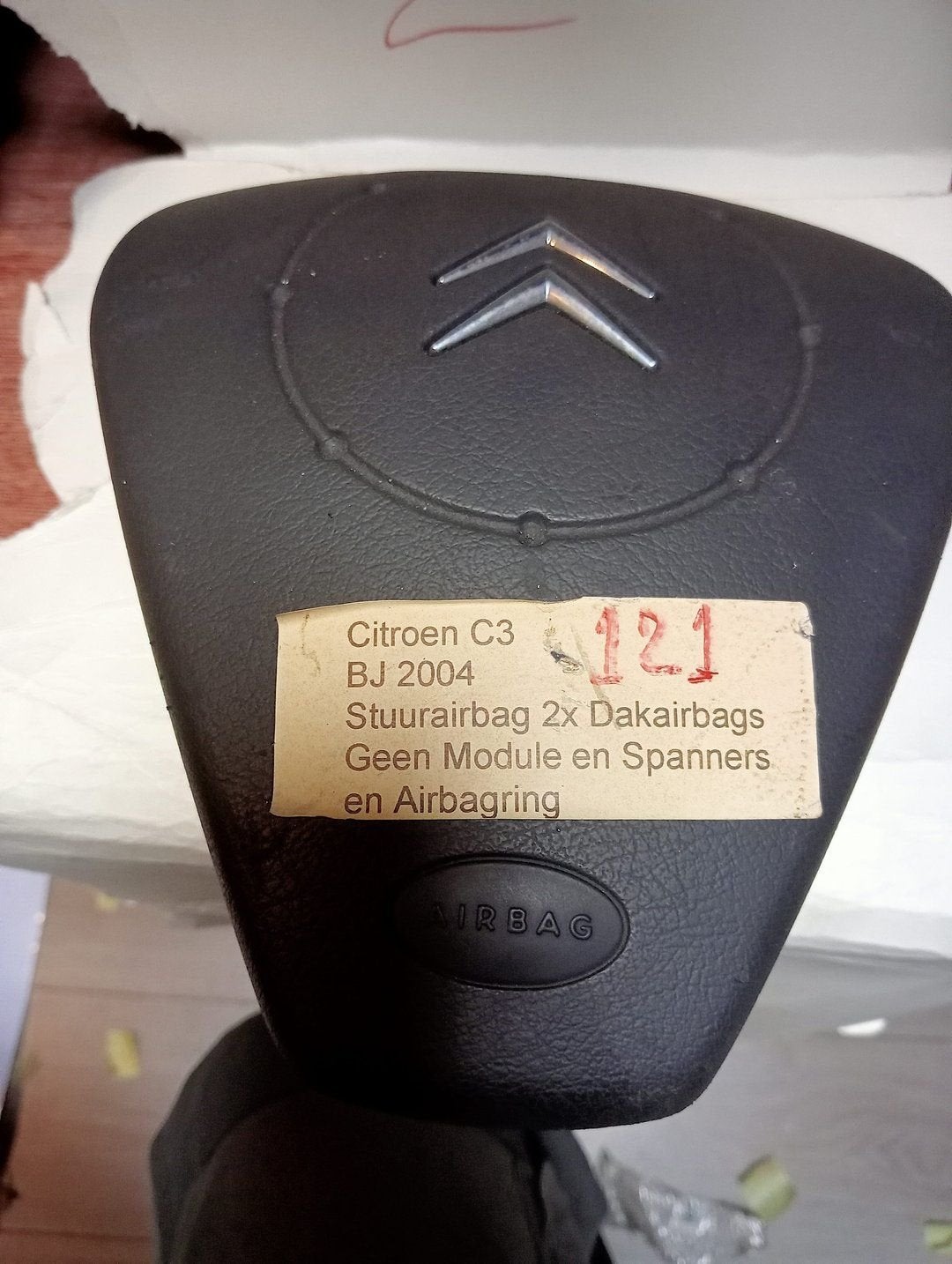 STUUR AIRBAG STUURAIRBAG CITROEN C2 C3 PLURIEL, Gebruikt, -, Ophalen of Verzenden, -
