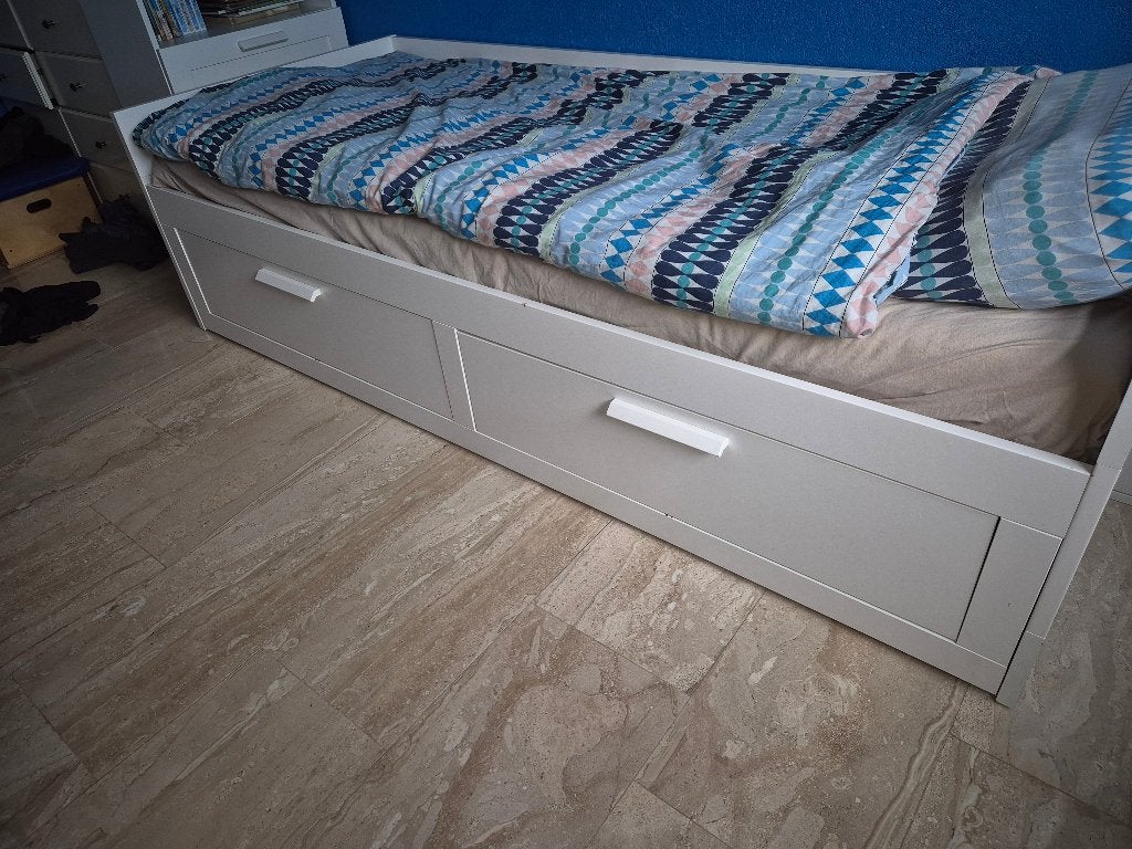 Hemnes Bed Ikea Uitschuifbaar Wit
