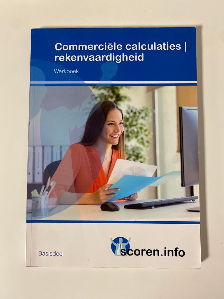 Commerciële calculaties mbo boek goede staat, Boeken, Schoolboeken, Ophalen of Verzenden, Zo goed als nieuw, Overige niveaus