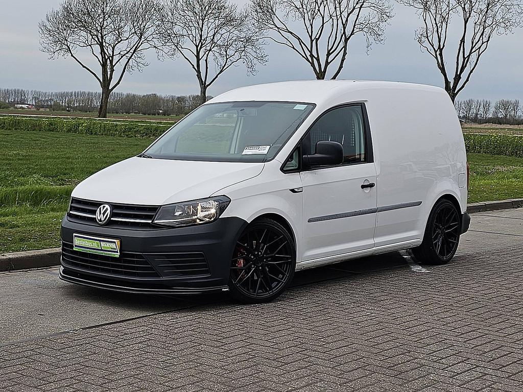 VOLKSWAGEN CADDY 2.0 ac euro6, Auto's, Bestelauto's, Gebruikt, 4 cilinders, Volkswagen, Wit