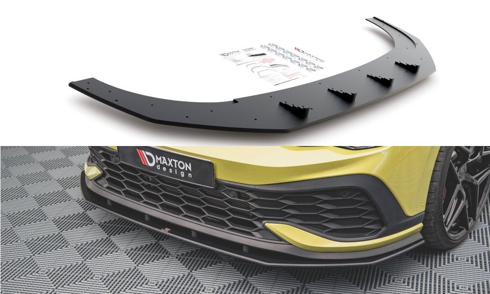 Race Voorlip sideskirt diffuser - Golf 8 GTI Clubsport 19-24, Ophalen of Verzenden