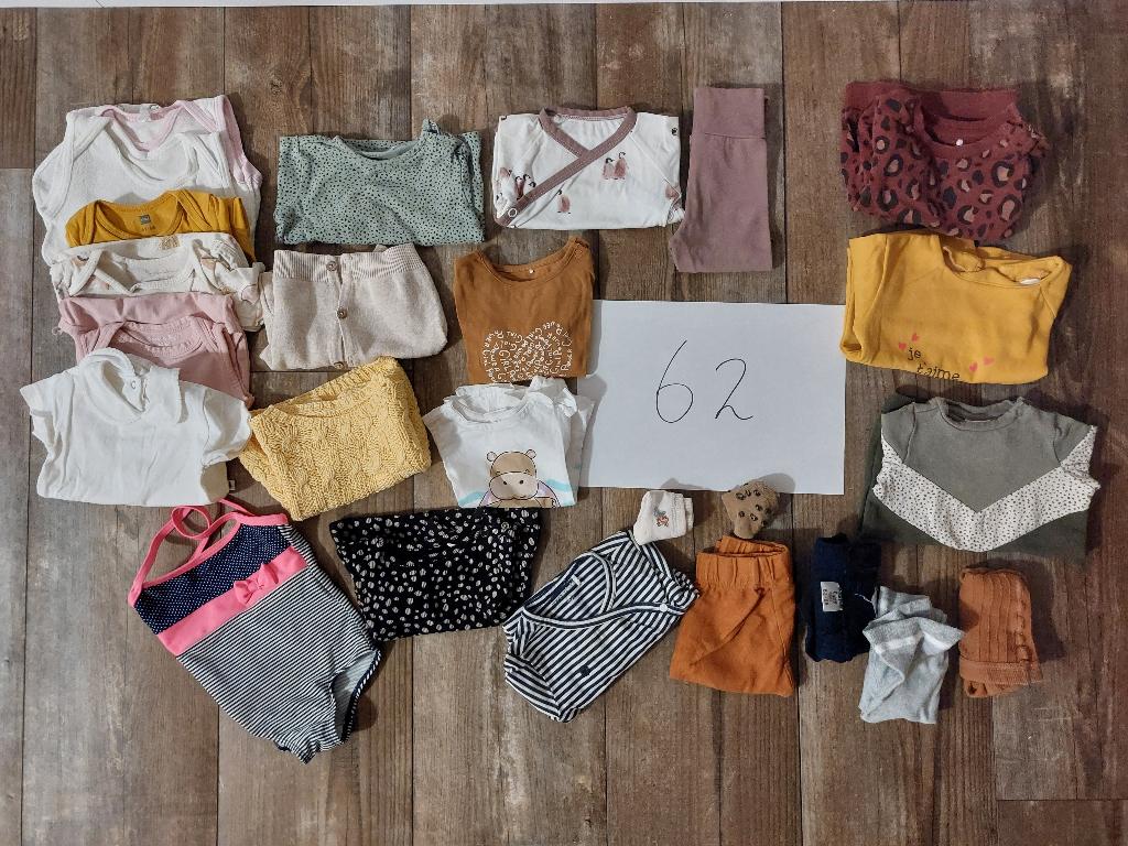 Kledingpakket meisje Maat 62, Ophalen of Verzenden, Gebruikt, Maat 62
