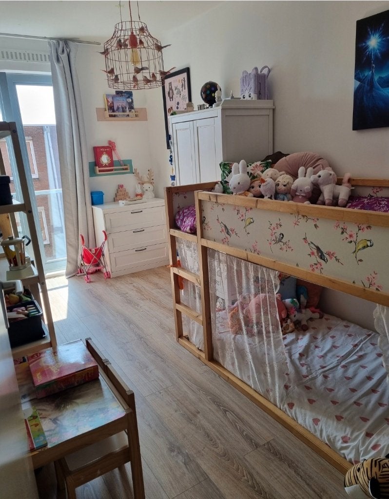 Kura keerbaar bed (ikea), Ophalen, 85 tot 100 cm, Hoogslaper of Stapelbed, Zo goed als nieuw