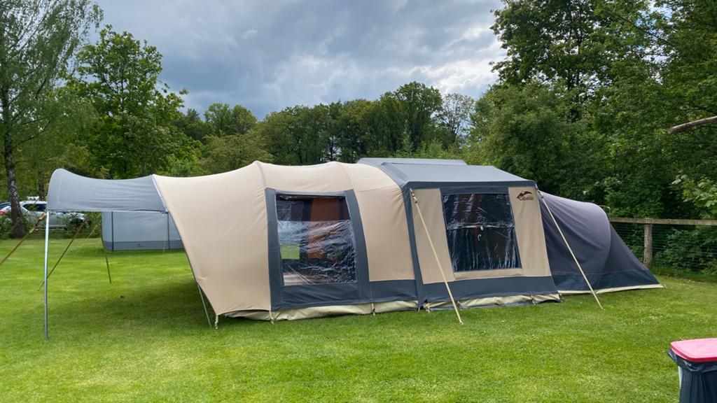 Cabanon Malawi 2.0 Deluxe bj.2017: zeer complete set, Ophalen, Beige, Cabanon, Aanwezig