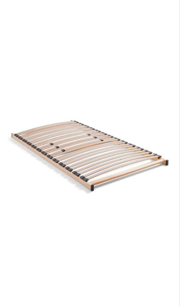 Beddenreus Flexus lattenbodem 1 persoons 90x200cm, Ophalen, Zo goed als nieuw, Eenpersoons, 90 cm