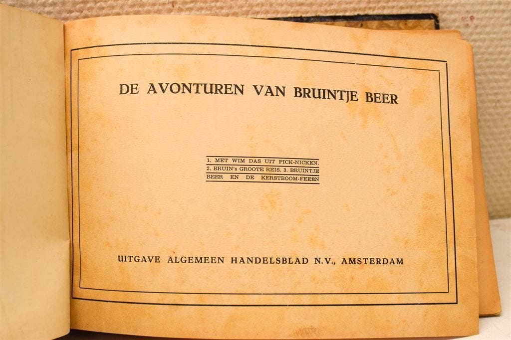 Avonturen van bruintje beer 44681, Ophalen of Verzenden, Gelezen