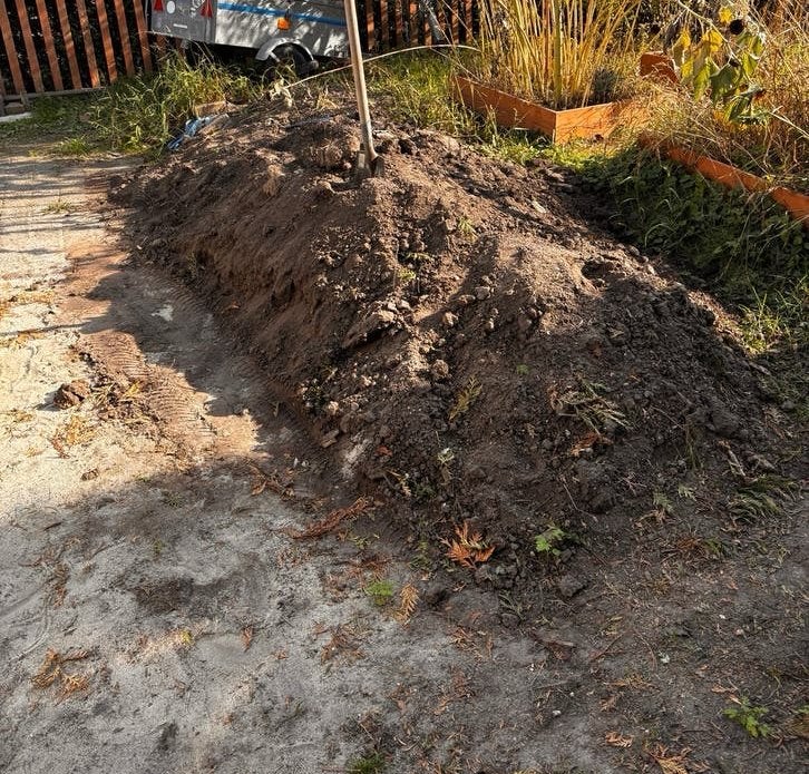 Grond - gratis af te halen - circa 1,5 kuub, Ophalen, Gebruikt, Overige typen