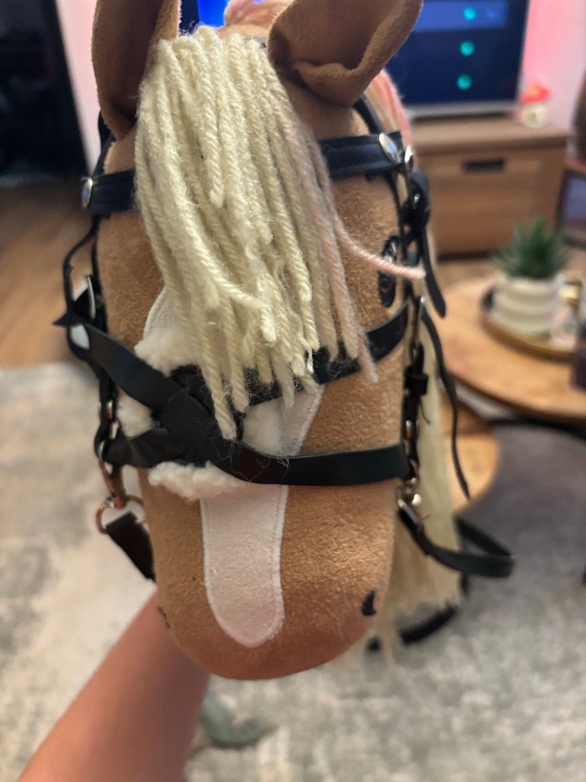 Hobbyhorsehoofdstel - Zo goed als nieuw, Ophalen of Verzenden, Zo goed als nieuw, Jongen of Meisje