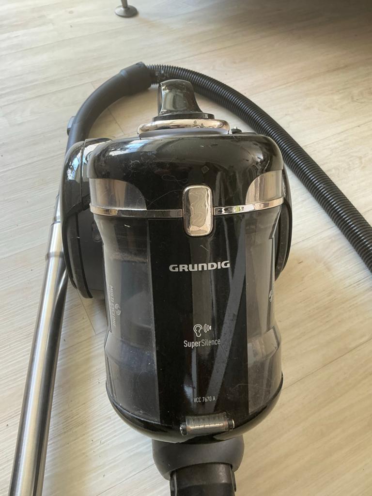 Grundig VCC 7670 A Sledestofzuiger - Super Silence, Ophalen, Overige merken, Gebruikt, Sledestofzuiger