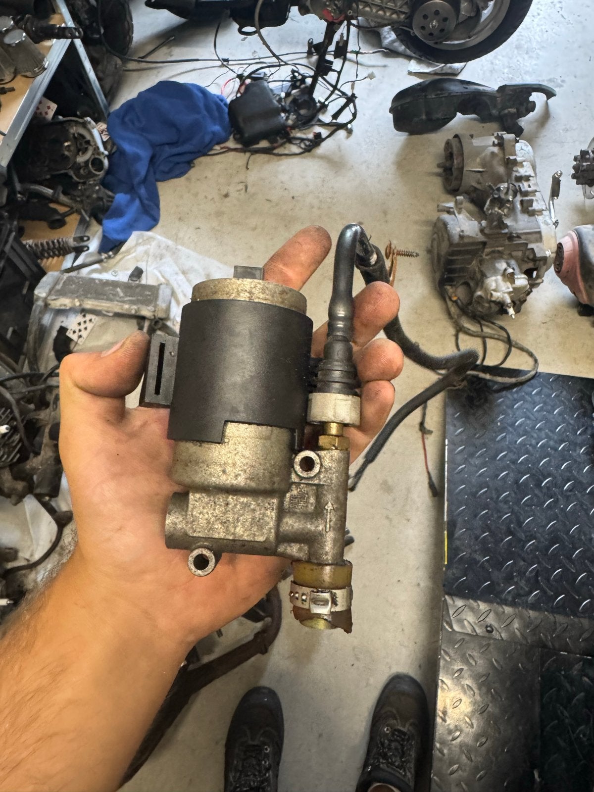 Brandstofpomp Piaggio 2t injectie - Gebruikt, Ophalen of Verzenden, M, Mw, M