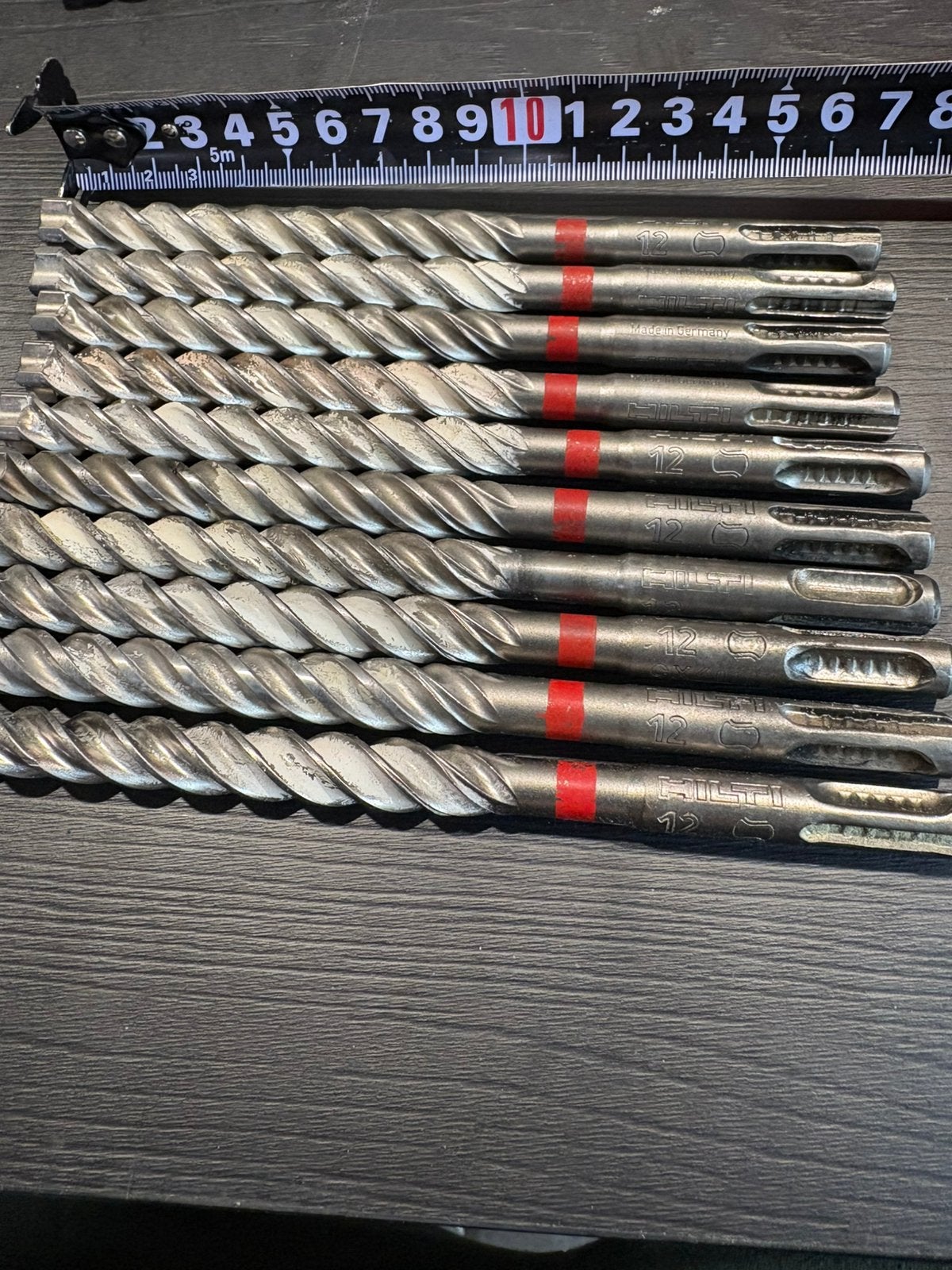 Hilti betonboor 12 mm SDS plus  15 stuks, Doe-het-zelf en Verbouw, Gereedschap | Boormachines, Ophalen of Verzenden, Zo goed als nieuw