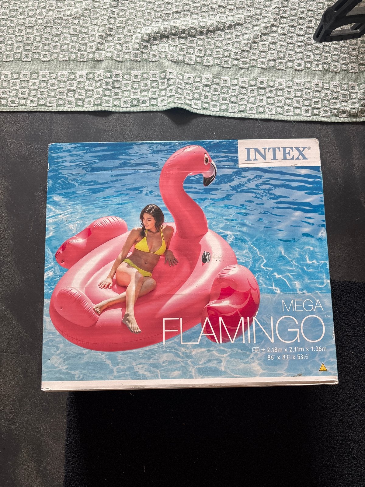 Intex Mega opblaasbare Flamingo - Nieuw in doos, Tuin en Terras, 120 cm of meer, 200 tot 300 cm, Opblaaszwembad, Nieuw