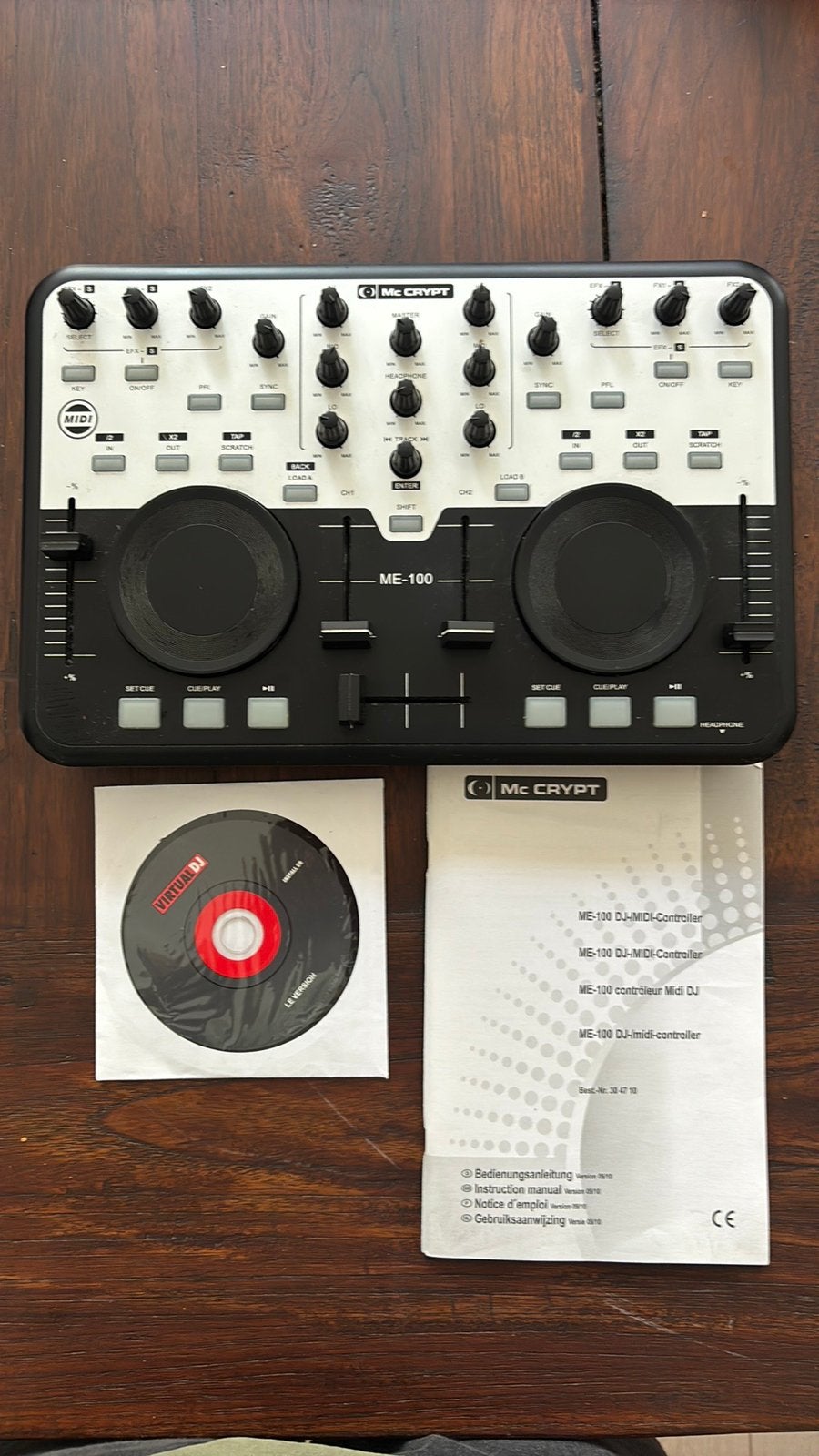 Dj controller met virtual dj, Ophalen of Verzenden, Gebruikt, Overige merken