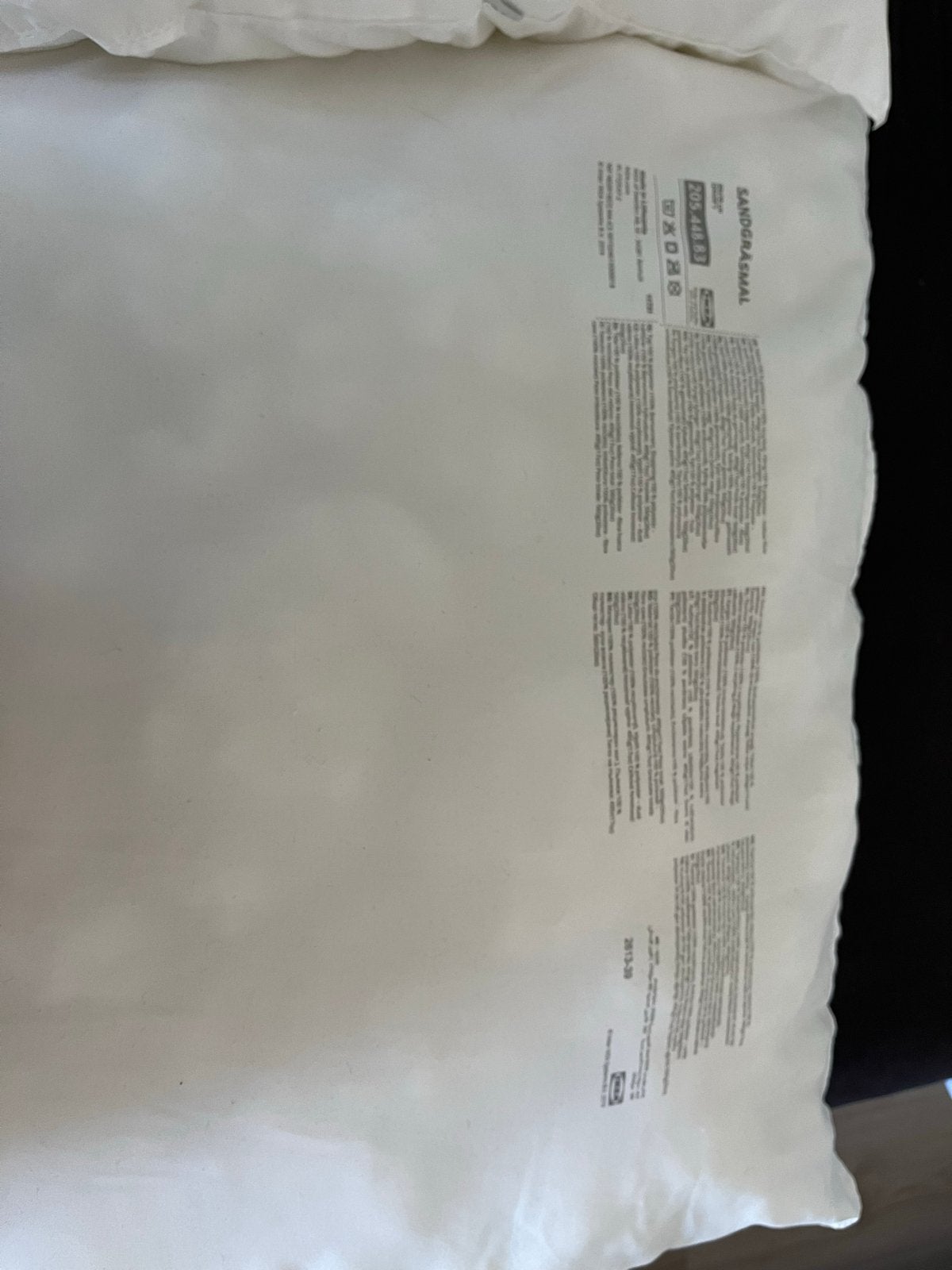 IKEA sandgrasmal kussens - NIEUW, Eenpersoons, Wit, Nieuw, Ophalen of Verzenden
