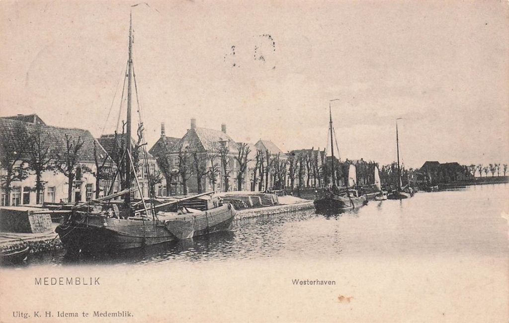 703-385-041 Medemblik Westerhaven, Verzenden, Voor 1920, Noord-Holland
