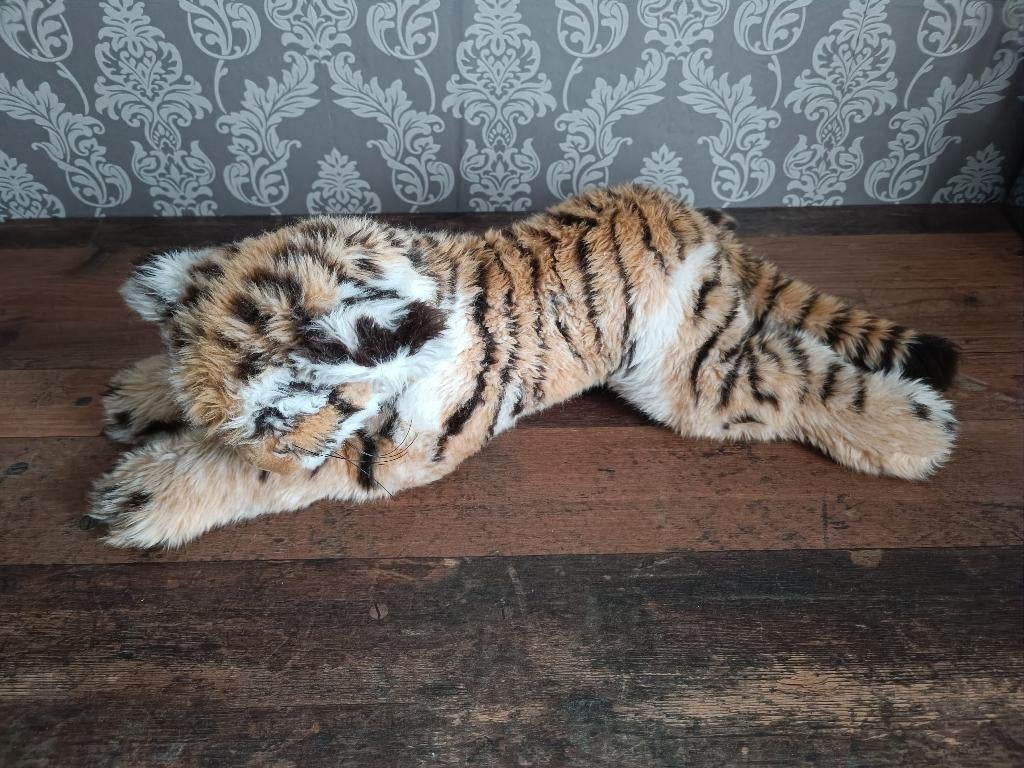 Steiff Tijger Molly (60 Cm) 0378/60, Antiek en Kunst, Verzenden
