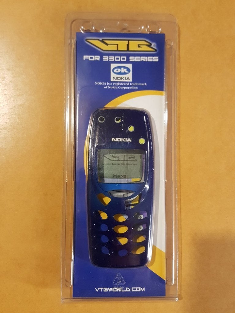 Vintage Nokia 3310 / 3330 Cover Kuifje Tintin NIEUW in doos, Telecommunicatie, Mobiele telefoons | Nokia, Blauw, Geen camera, Nieuw