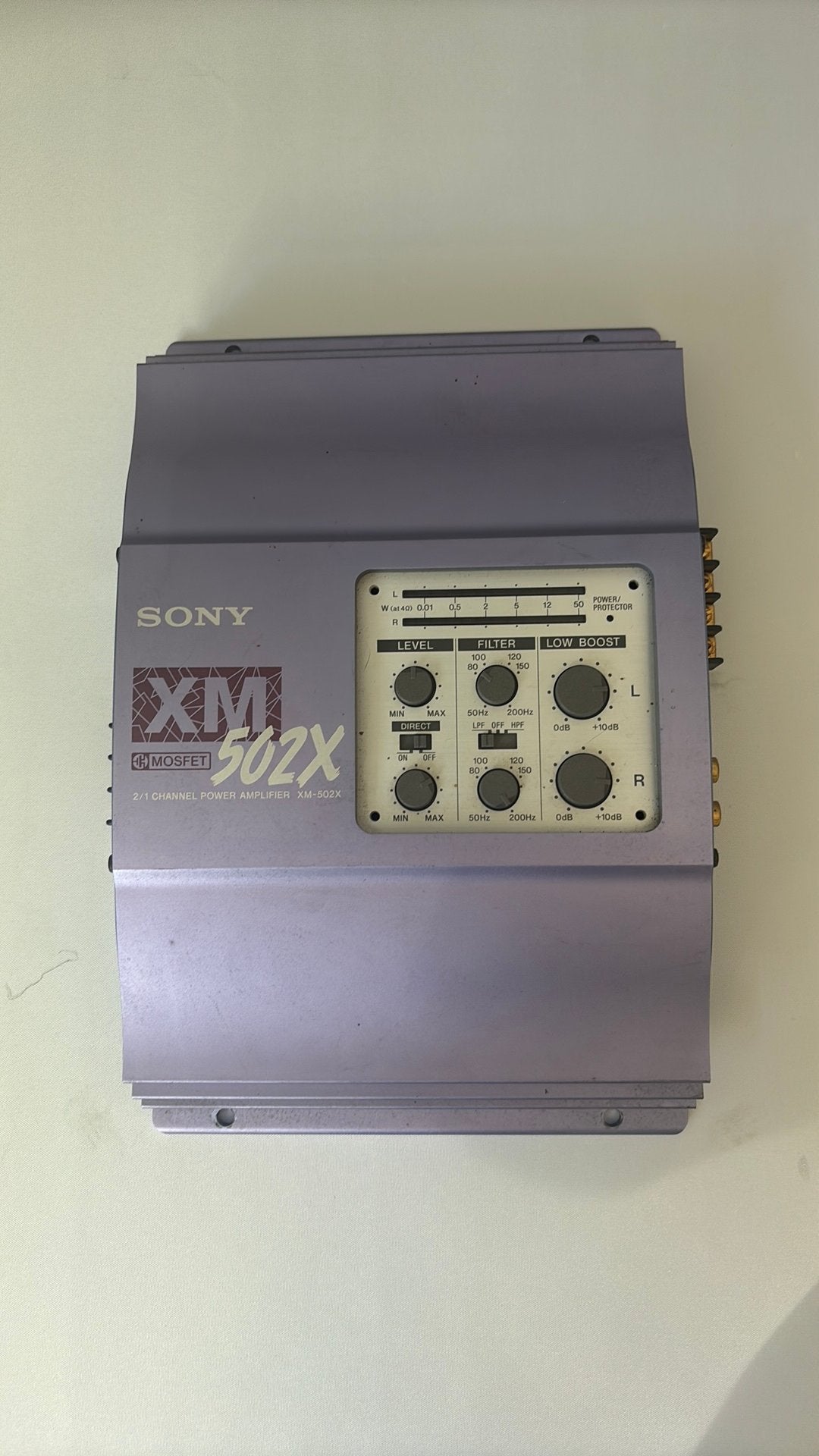 Stereo Power Amplifier Sony, Ophalen of Verzenden, Zo goed als nieuw