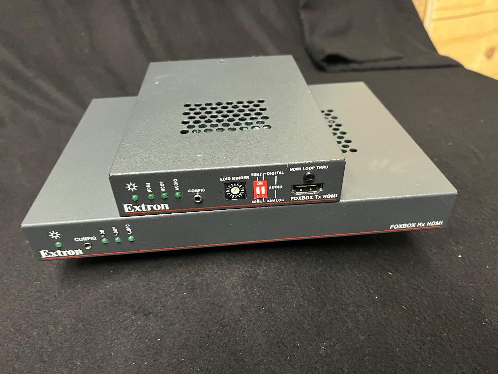 Extron Fiber Optic Transmitter and Receiver for HDMI, Ophalen of Verzenden, Zo goed als nieuw, Tv en Weergevers