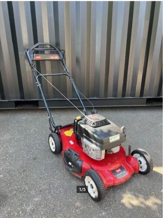 Toro Loopmaaier, Ophalen, Cirkelmaaier, Gebruikt, Benzine-grasmaaier