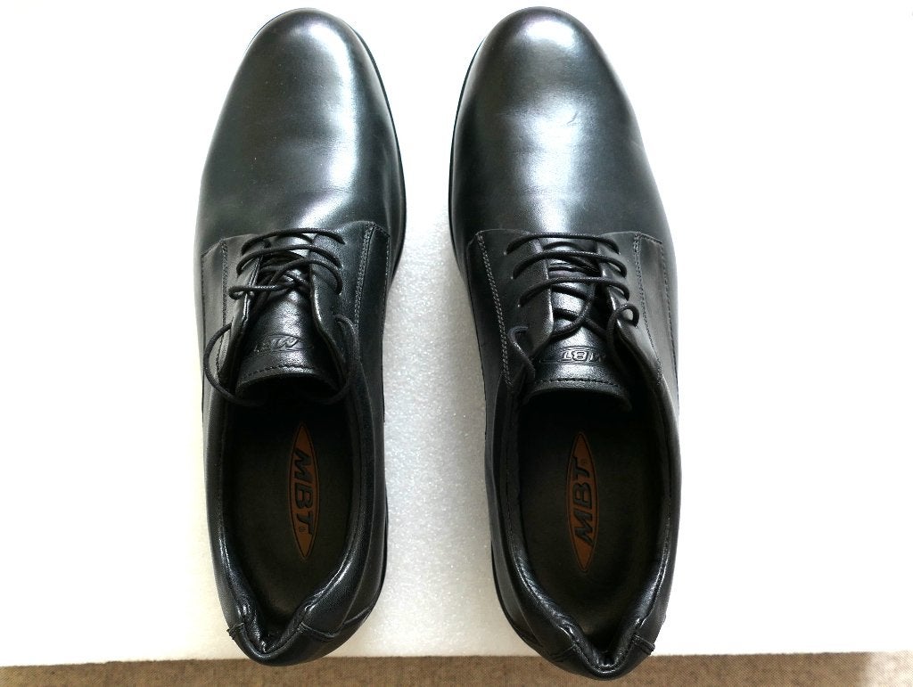MBT leer schoenen - maat 43 -Zwart, Kleding | Heren, Verzenden, Zwart, Zo goed als nieuw, MBT Vibram