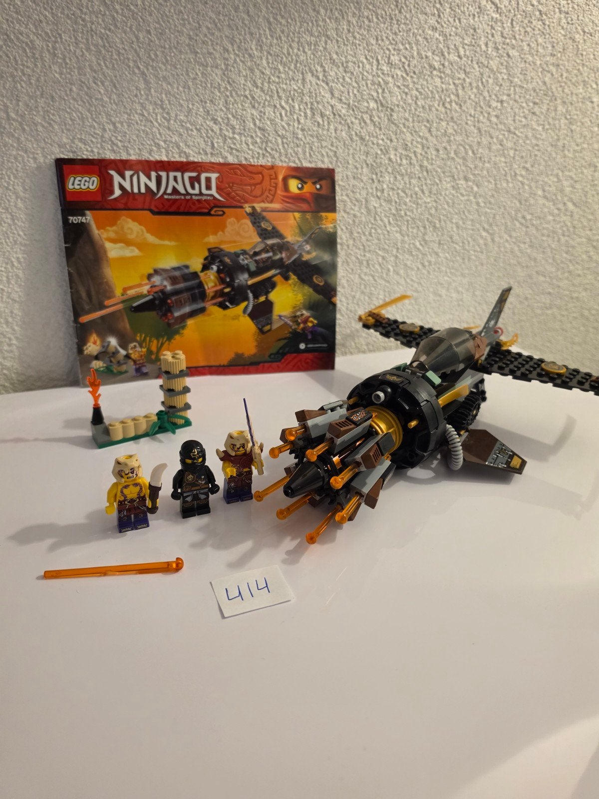 Lego Ninjago Masters of Spinjitzu 70747, Ophalen of Verzenden, Zo goed als nieuw