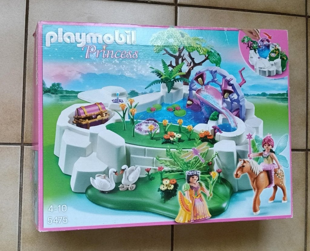 playmobil princess 5475 magische kristallenvijver speelgoed, Complete set, Overige typen, Ophalen of Verzenden, Zo goed als nieuw