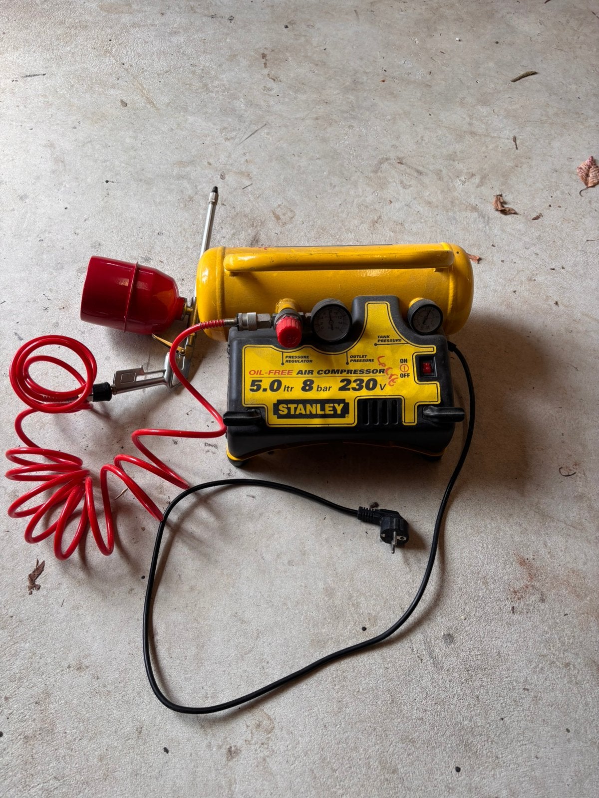 Compressor Stanley., Hobby en Vrije tijd, Ophalen of Verzenden, Zo goed als nieuw