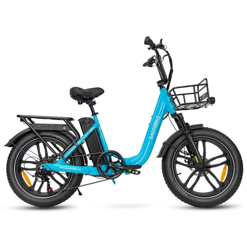 Elektrische fiets SAMEBIKE C05 PRO 500W/13Ah Cyaan, Ophalen of Verzenden, Nieuw