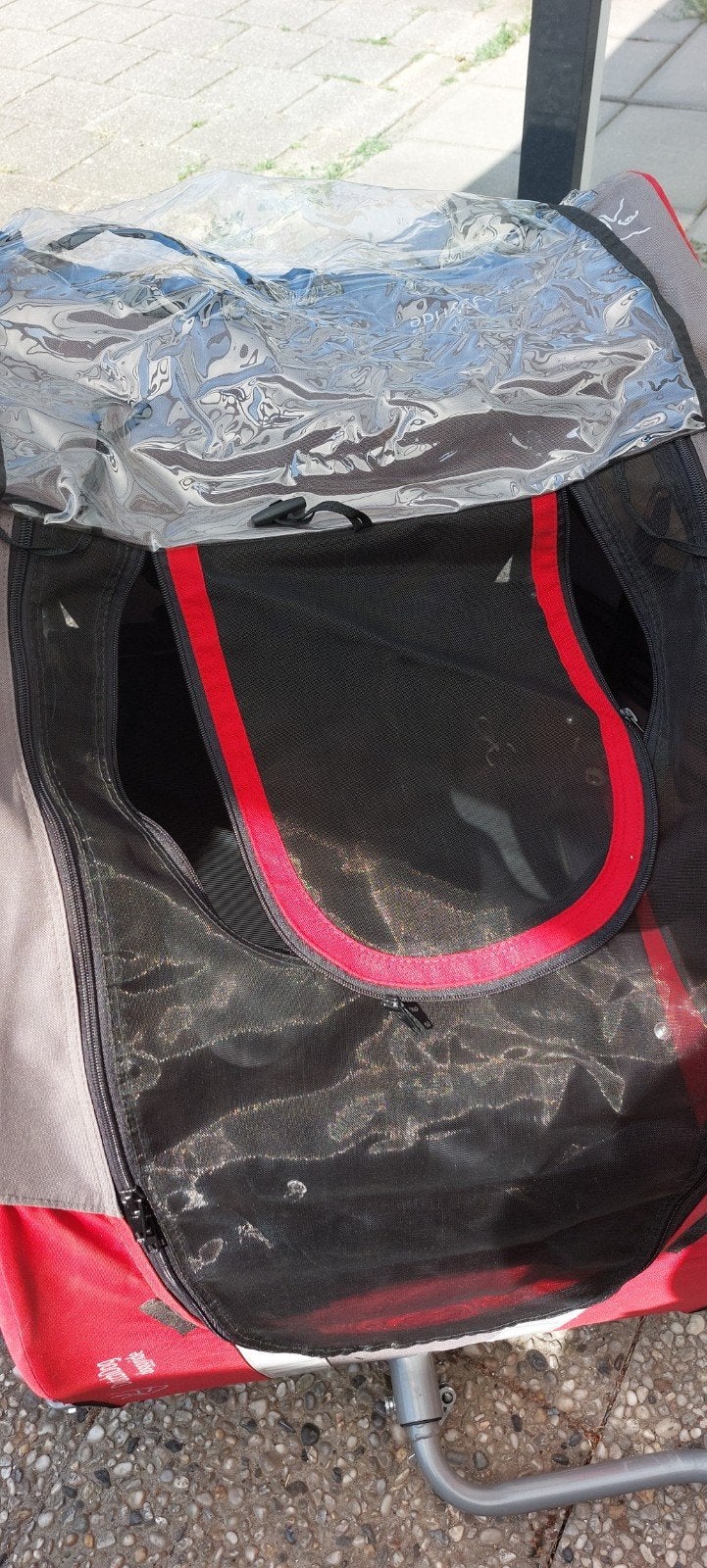 te koop honden karretje merk dutchdog doggyride, Dieren en Toebehoren, Overige merken, Ophalen, Gebruikt, Hondenfietskar