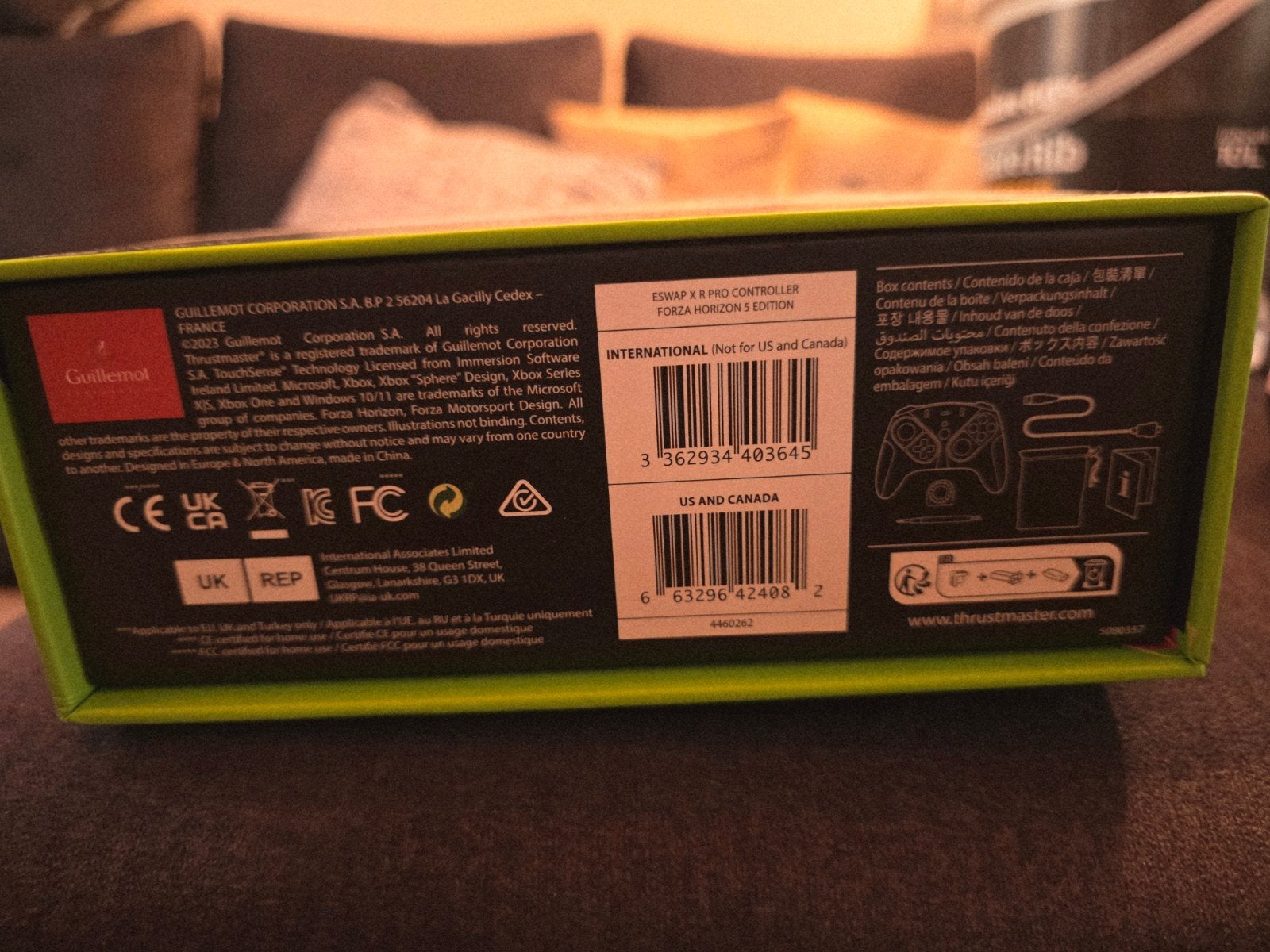 Thrustmaster eSwap XR Pro Controller Forza Horizon 5, Ophalen of Verzenden, Zo goed als nieuw, Controller, Xbox One