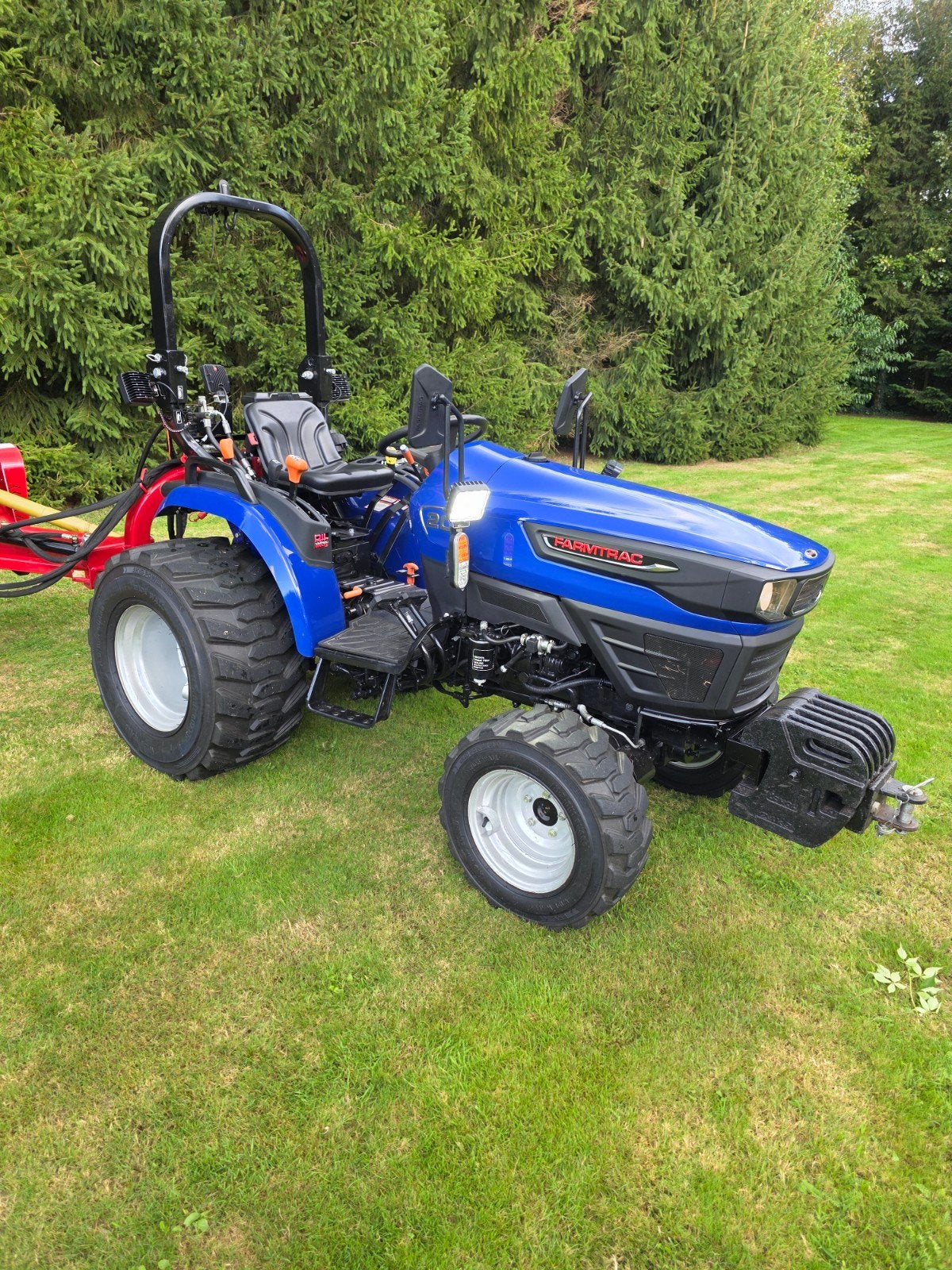 Farmtrac mini tractor diesel hef pto hydroliek 4x4 verstek, Ophalen of Verzenden, Zo goed als nieuw, Versnellingen, 90 tot 120 cm