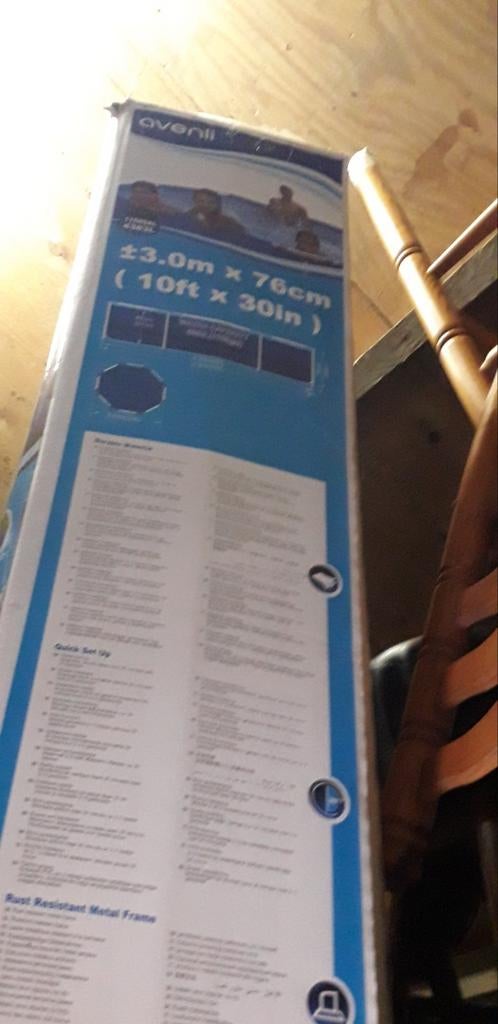 Zwembad 3 meter doorsnede, Ophalen
