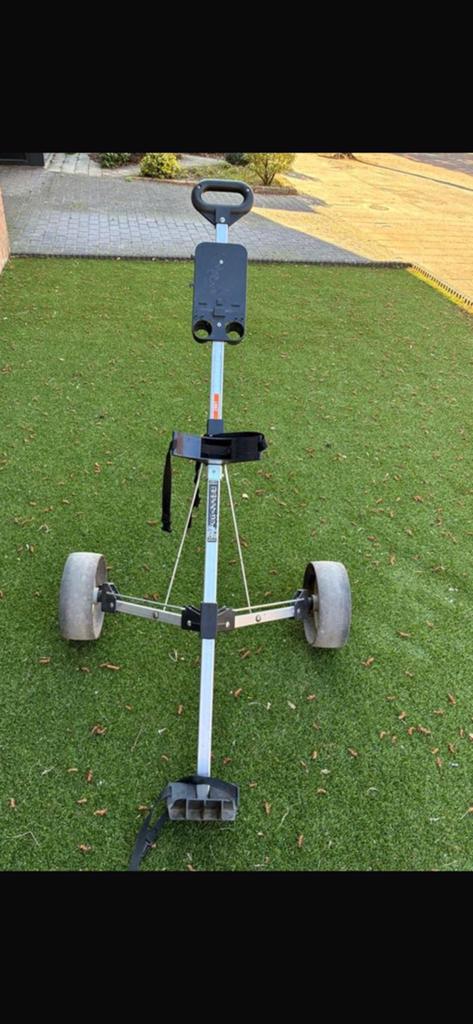 Golftrolley gebruikt in zeer goede staat, Ophalen of Verzenden, Zo goed als nieuw