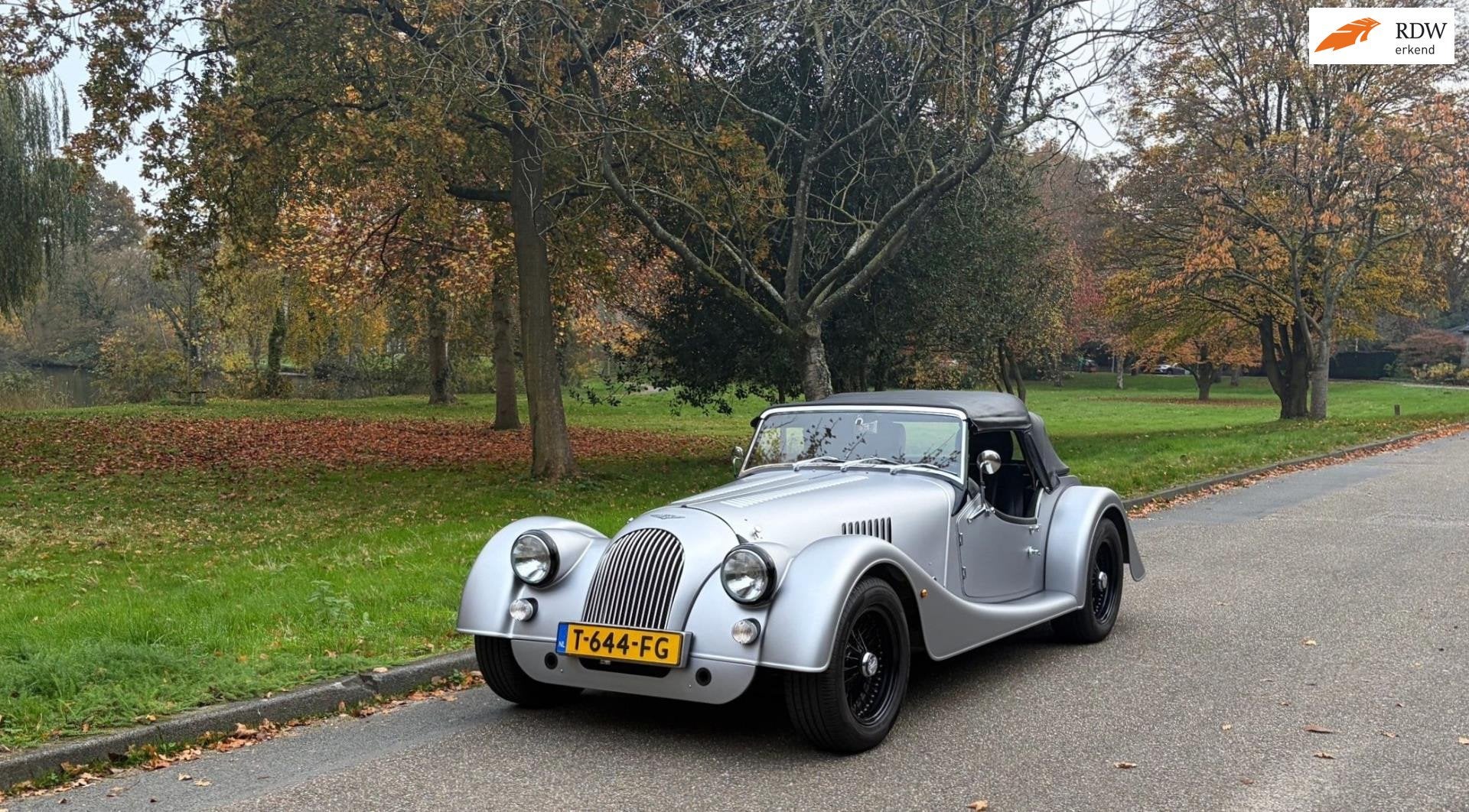 Morgan Plus Four 110th Anniversary Zeer zeldzaam., Auto's, Dealer onderhouden, Achterwielaandrijving, 4 cilinders, Cabriolet