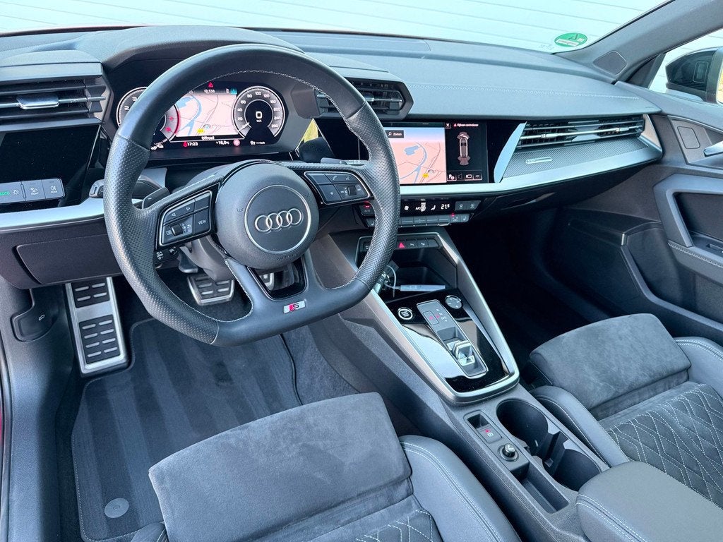Audi A3 Sportback 45 TFSI e S-Line Competition|RS-STOEL|B&O|, Gebruikt, Zwart, 4 cilinders, Hybride Elektrisch/Benzine
