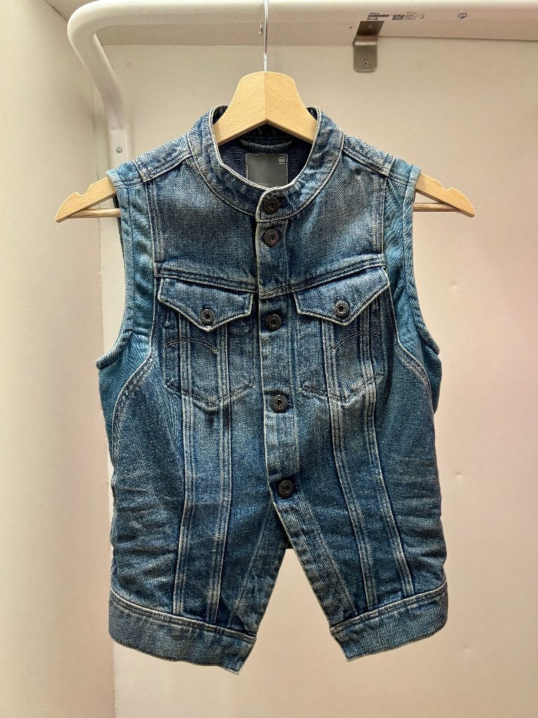 G-Star RAW spijkerjas gilet dames – maat S, Blauw, Ophalen of Verzenden, G-STAR RAW, Maat 36 (S)