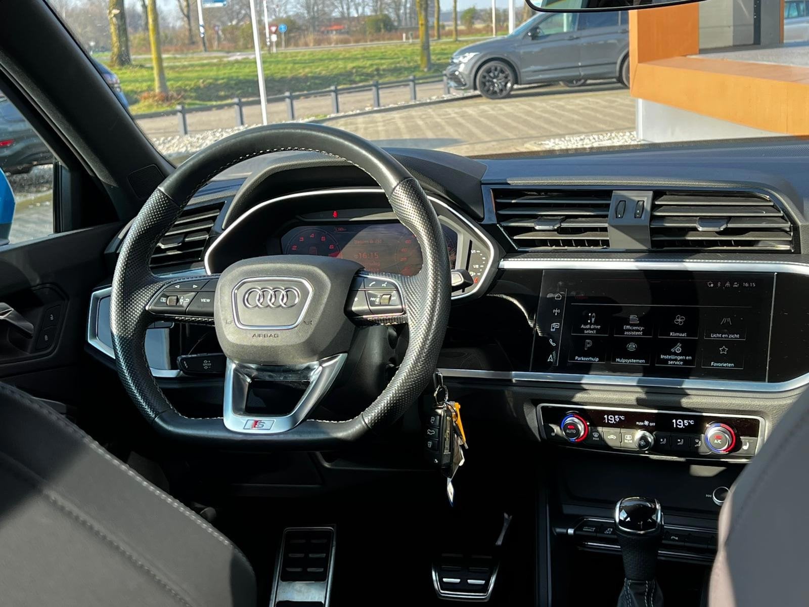 Audi Q3 Sportback 35 TFSI | 2x S Line | B&O | Leder |, Euro 6, 4 cilinders, 150 pk, Leder en Stof