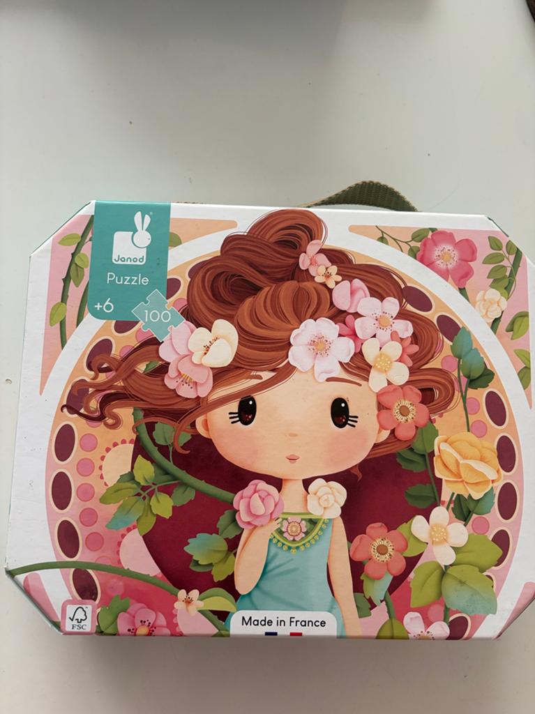 Janod puzzle, Ophalen, Meer dan 50 stukjes, Zo goed als nieuw
