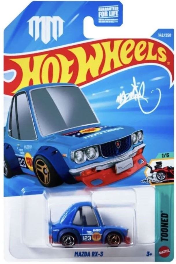 2026 Hot Wheels Mazda RX-3 Tooned Magic Mike USA, Ophalen of Verzenden, Nieuw