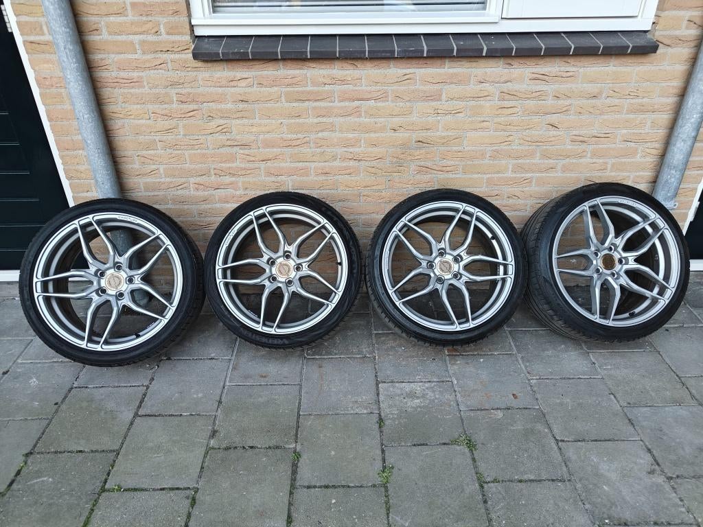 Concaver CVR-3 5x112 19 inch 9,5J, Gebruikt, 255 mm, Velg(en), Personenwagen