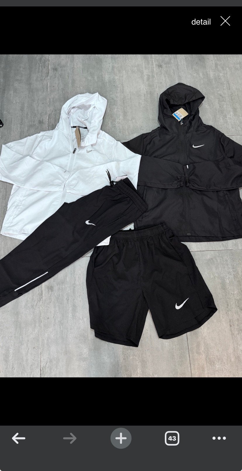 Nike, Kleding | Heren, Ophalen, Zo goed als nieuw, Overige maten