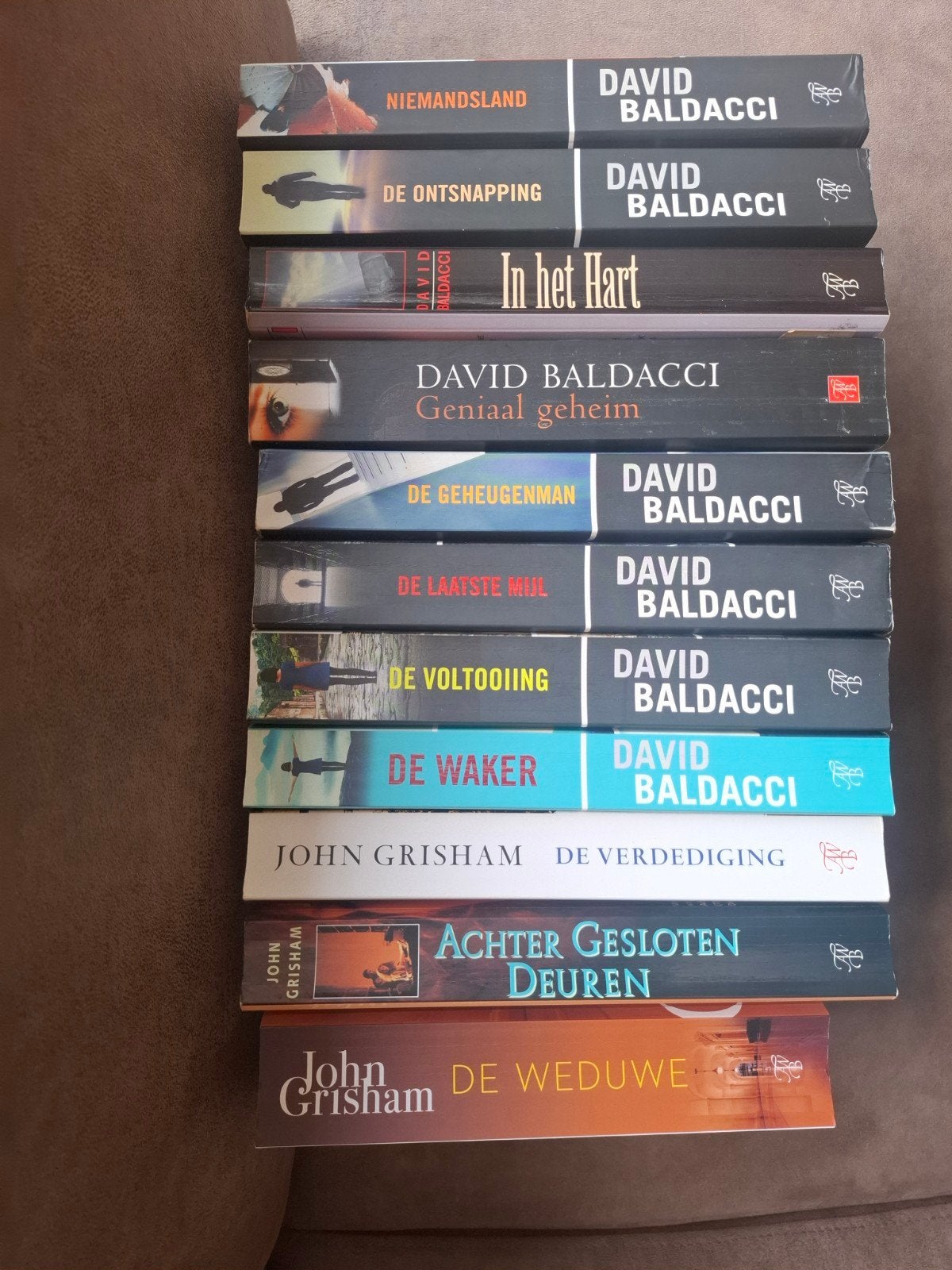 Thrillers en romans, 47 st. in goede gelezen staat: €1,=/st., Ophalen of Verzenden, Zo goed als nieuw, Nederland