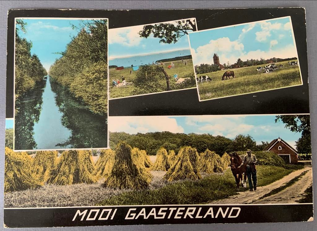 Mooi Gaasterland 1968, Verzenden, 1960 tot 1980, Gelopen, Friesland