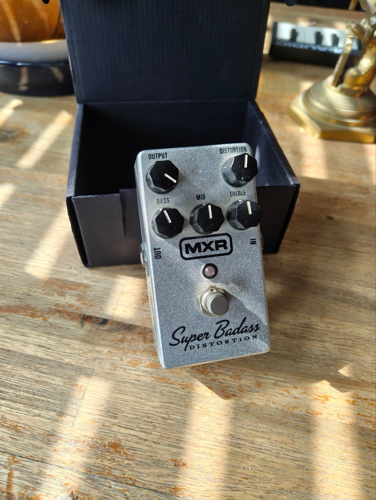 MXR distortion super badass, Ophalen of Verzenden, Gebruikt, Distortion, Overdrive of Fuzz