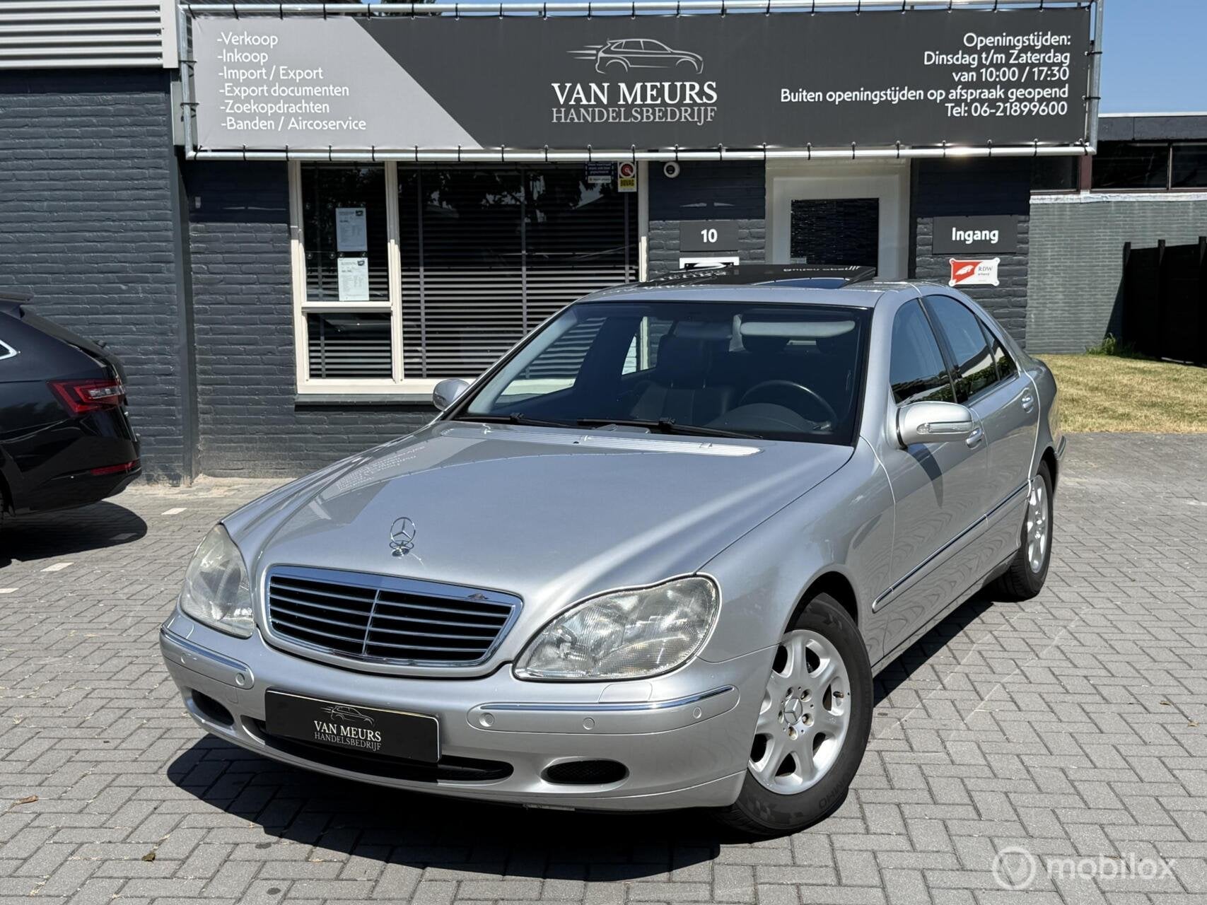 Mercedes S-klasse 320 Automaat, Leder, Trekhaak, schuifdak,, Automaat, Achterwielaandrijving, Gebruikt, Bedrijf